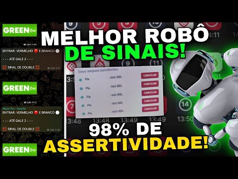 🔴BLAZE AO VIVO – SINAIS VIP GRATIS PARA DOUBLE AO VIVO SO GREEN ROBÔ BLAZE – 98% AO VIVO 24 HORAS!🔥