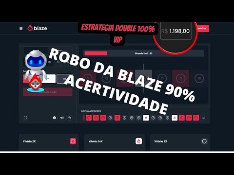 🔴BLAZE AO VIVO – SINAIS VIP PARA DOUBLE AO VIVO SO GREEN ROBÔ BLAZE – 98% AO VIVO 24 HORAS!🔥