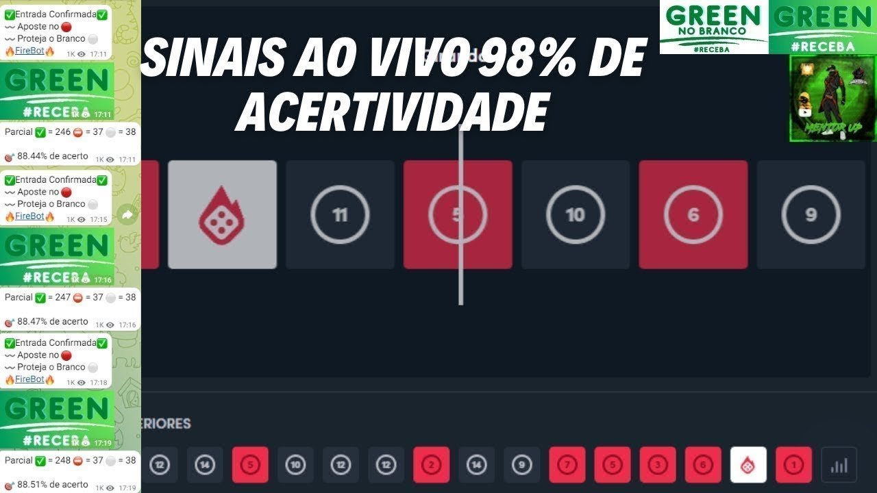 🔴BLAZE AO VIVO – SINAIS VIP PARA DOUBLE AO VIVO SO GREEN ROBÔ BLAZE – 98% AO VIVO 24 HORAS!🔥