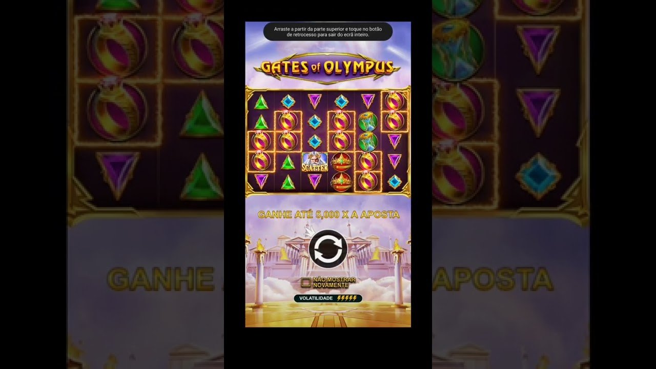 GANHEI 100 RODADAS GRÁTIS NA BLAZE, NO JOGO Gates of Olympus