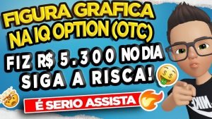 IQ OPTION – OPERANDO PADRÕES GRÁFICOS – M1 EM OPÇÕES BINÁRIAS | LUCREI R$ 5.318,84 OTC