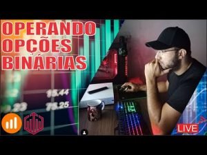 Operando Opções binárias AO VIVO IQ Option e Quotex