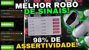 🔴- SINAIS VIP PARA DOUBLE R$10 O PLANO VITALICIO SO GREEN ROBÔ BLAZE – 98%