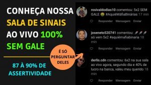 A MELHOR SALA DE SINAIS AO VIVO DO BRASIL 100% SEM GALE, COM 87% À 90% DE ASSERTIVIDADE 01/07/2022