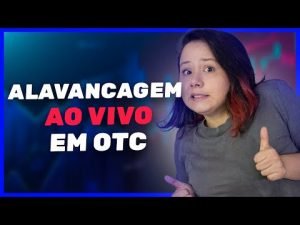 ALAVANCAGEM AO VIVO EM OTC NA IQ OPTION USANDO ANÁLISE PROBABILISTICA