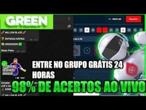 🔴BLAZE AO VIVO – SINAIS VIP PARA DOUBLE AO VIVO SO GREEN ROBÔ BLAZE – 98% AO VIVO 24 HORAS!💥