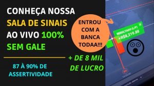 CONHEÇA A MELHOR SALA DE SINAIS AO VIVO DO BRASIL 100% SEM GALE, COM 87% À 90% DE ASSERTIVIDADE