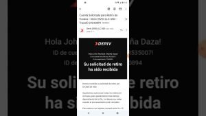 💥Historial de retiros en una de mis cuentas de DERIV 100% consistencia 🎯