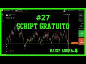 O MELHOR SCRIPT/INDICADOR DE OPÇÕES BINARIAS | SCRIPT GRATUITO #27