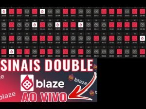 SINAIS BLAZE AO VIVO DOUBLE GRUPO VIP