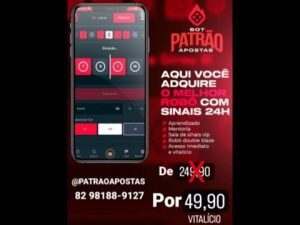 🔴 BLAZE AO VIVO – SINAIS (DOUBLE) SÓ GREEN BOT PATRÃO APOSTAS –  VITALICIO R$49,90 (82) 98188-9127