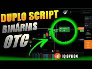 ✈︎ SCRIPT DUPLO IQ OPTION // BINARIAS E OTC