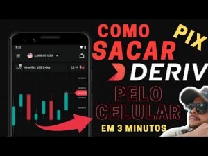 COMO SACAR NA DERIV PELO CELULAR EM 3 MINUTOS POR PIX| COMO SACAR VIA PIX SALDO NA DERIV BINARY💯🤝🏼