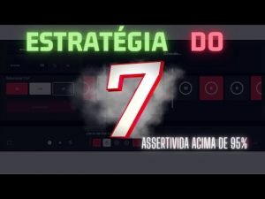 ESTRATÉGIA DO 7 ASSERTIVIDADE ACIMA DE 95%, BLAZE 27 X 1 ( DOUBLE )