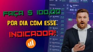 Faça $100,00 Por Dia Com Esse INDICADOR IQ OPTION Totalmente Gratis!