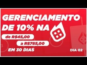 GERENCIAMENTO DE 10% NA BLAZE COM R$45,00 EM 30 DIAS  (DIA 02/WIN) #blaze