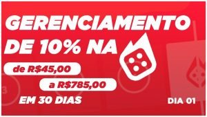 GERENCIAMENTO DE 10% NA BLAZE COM R$45,00 EM 30 DIAS (DIA 01/WIN) #blaze #aposta