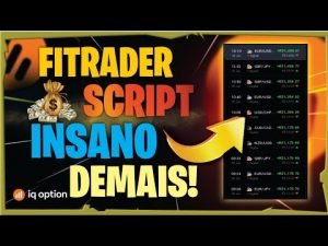 ✅IQOPTION-FITRADER O SCRIPT COM ESTRATÉGIA INSANA DEMAIS (GATILHO DE ENTRADA COMPLETO).
