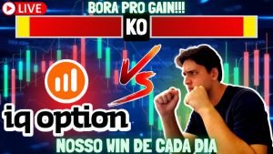 Operando Opções Binárias ao Vivo na IQ OPTION