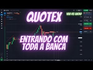 QUOTEX E IQ OPTION OPERANDO AO VIVO