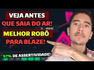 🔴REVELEI o MELHOR ROBÔ Para GANHAR DINHEIRO na BLAZE – LUCRE TODOS os DIAS na BLAZE USANDO Esse ROBÔ