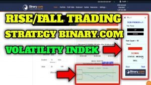 RISE/FALL Trading Strategy – Binary.com/Deriv Volatility Index