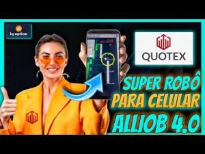 😱 ROBÔ ALLIOB 4.0 AGORA TAMBÉM PARA CELULAR 😱🔝🤖 #iqoption #quotex