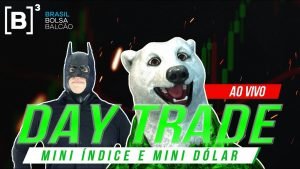 DAY TRADE AO VIVO EM MINI ÍNDICE E MINI DÓLAR COM URSÃO E SOMBRA 23/09/2022