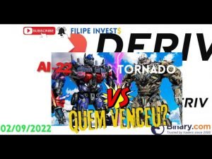 ✅DERIV- BOT 🤖 AI 22 DESAFIA BOT🤖 TORNADO POR 10 MIN – BOT GRÁTIS INSCRITOS NO LINK ABAIXO –