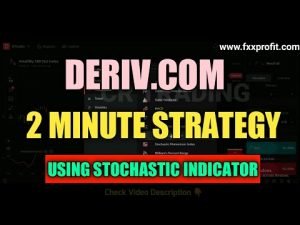 Deriv.com 2 Minute Strategy | Using Stochastic Indicator | No Loss 100% Win