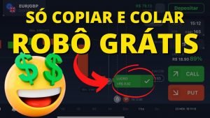 DOWNLOAD DE ROBÔ GRÁTIS DANDO MUITA WIN NAS ENTRADAS NA IQ OPTION E QUOTEX