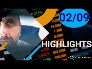 │🔵🟠HIGHLIGHTS  02 SET DAY TRADE c/ CLEBER ROCHA🟠🔵│🟡ÍNDICE & DÓLAR🟡