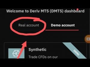 HOW TO CREATE A DERIV LIVE/REAL ACCOUNT
