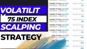 How to trade volatility 75 on deriv || Live ||volatility 75 index || volatility 75 index scalping