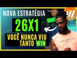 IQ OPTION ESTRATÉGIA QUE TODO INICIANTE DEVERIA SABER 26X1 WIN ATRÁS DE WIN