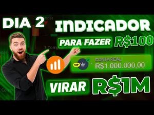 IQ OPTION – MELHOR ESTRATÉGIA COM INDICADOR EM OPÇÕES BINÁRIAS AO VIVO (DIA 2 ) 🔥