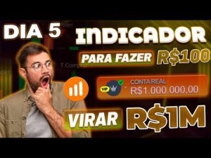 IQ OPTION – MELHOR ESTRATÉGIA COM INDICADOR EM OPÇÕES BINÁRIAS AO VIVO (DIA 5) 🔥