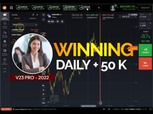 IQ Option V23 PRO |  37K  in 1 Minute profits daily (2022)