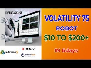 Mighty scalper | The best volatility 75 index robot for DERIV.