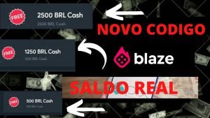 NOVO CODIGO DE 100 RODADAS PROMOCIONAL BLAZE |NOVO CODIGO BLAZE | JA PODE SACAR