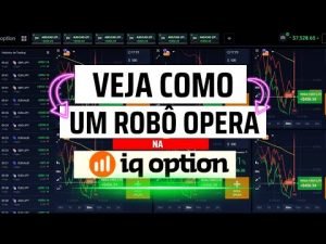 OPERANDO NA IQOPTION COM ROBÔ (EM CONTA REAL)