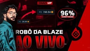 🔴⚪⚫ROBÔ BLAZE 24H |  LINK NA DESCRIÇÃO!!!  O PROFESSOR🥷