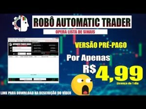 ROBÔ OPERA LISTA DE SINAIS (IQ OPTION) LINK DE DOWNLOAD NA DESCRIÇÃO DO VÍDEO