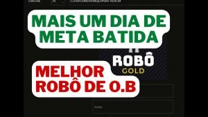 ➡️ MELHOR ROBÔ PARA OPERAR NA IQ – METADA BATIDA 🤑