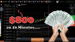 $800 en 20 Minutos  | Estrategia Latin Binary | Opciones Binarias