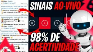 🔴BLAZE AO VIVO – SINAIS VIP PARA DOUBLE AO VIVO SO GREEN ROBÔ BLAZE – 98% AO VIVO 24 HORAS!🔥