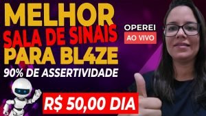 🔴COMPROVADO Melhor Sala de Sinais para GANHAR na Blaze! Sinais Double Blaze, Sinais Crash Blaze