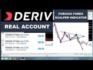 Furious Scalper Indicator for Volatility75 Real Deriv Account (Free Download)