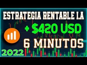 IQ OPTION Como Gané 420 Dolares EN 6 MINUTOS 🤑 ESTRATEGIA SEGURA y RENTABLE  ✅ #iqoption #trading