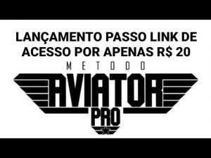 LANÇAMENTO ROBÔ MÉTODO AVIATOR PRO FUNCIONA? VEJA SE VALE A PENA METODO AVIATOR PRO VELA ALTA